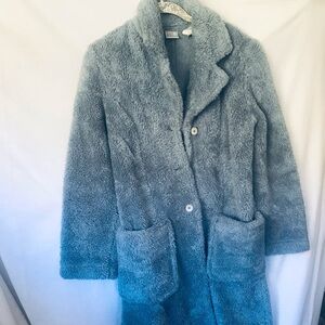 Vintage Rare Groggy Sherpa Fuzzy Teddy Coat